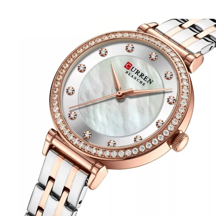 Picture of Curren 9087 Watches for Women - Silver & Rose Gold