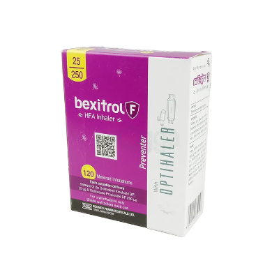 Picture of Bexitrol F 25/250mcg Inhaler