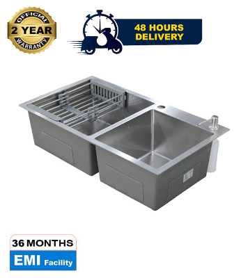 Buy Rizco Senorita 36 Inch KC Heavy Stainless Kitchen Sink (Best Price) at Best Price In Bangladesh