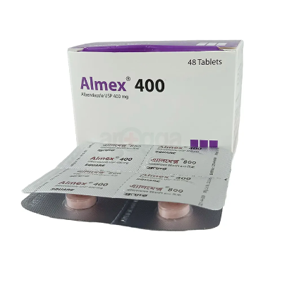 Picture of Almex 400mg Chew. Tablet