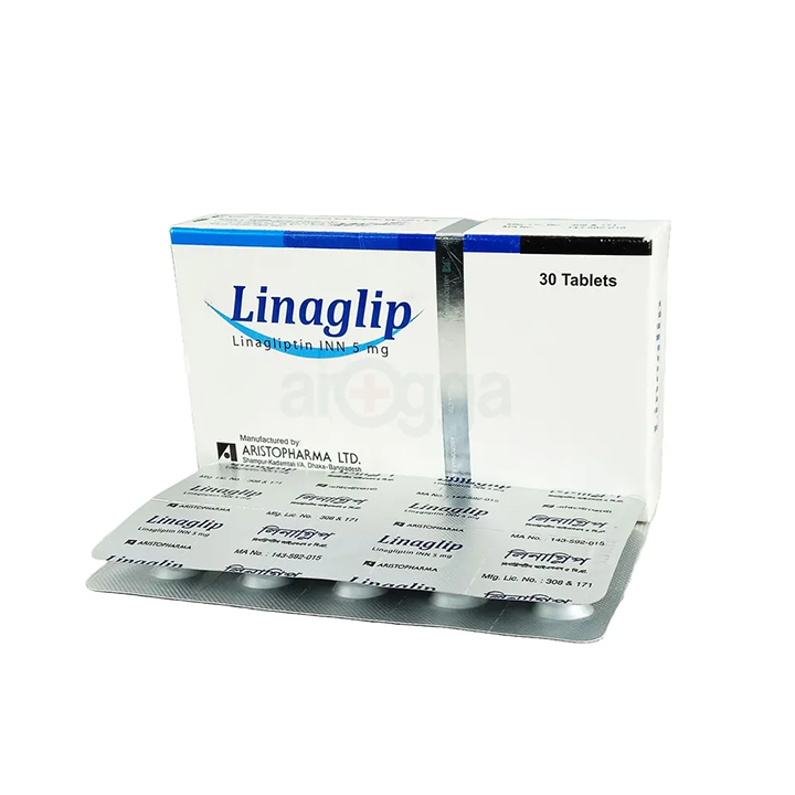 Picture of Linaglip 5mg Tablet