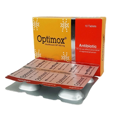 Picture of Optimox 400mg Tablet
