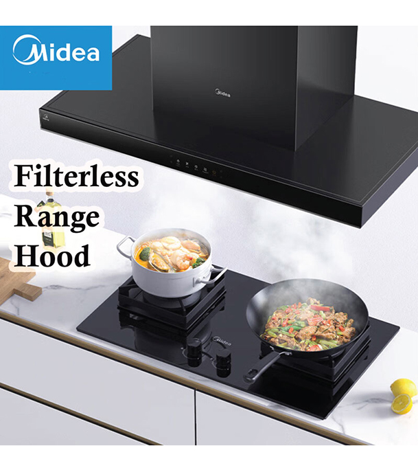 Buy Midea B82 Kitchen Hood with Auto Cleaning Technology (Best Price)  at Best Price In Bangladesh
