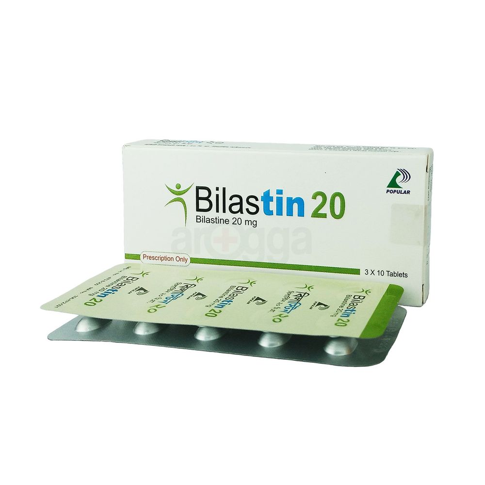 Picture of Bilastin 20mg Tablet