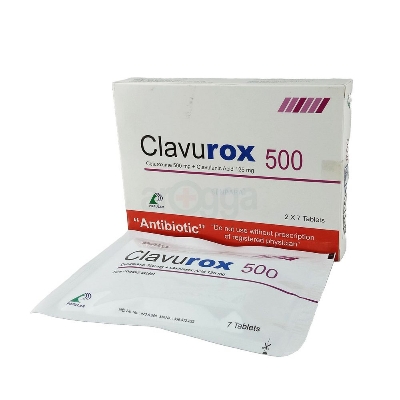 Picture of Clavurox 500mg Tablet