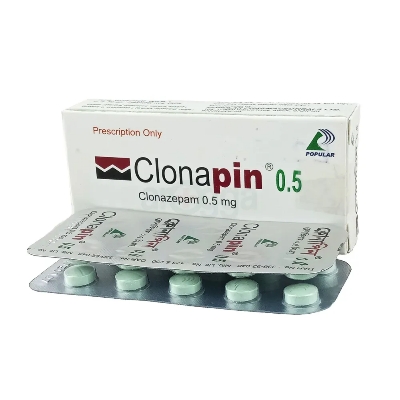 Picture of Clonapin 0.5 Tablet