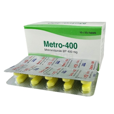 Picture of Metro 400mg Tablet