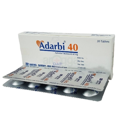 Picture of Adarbi 40mg Tablet
