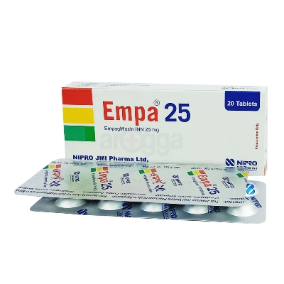 Picture of Empa 25mg Tablet