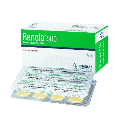 Picture of Ranola ER 500mg Tablet