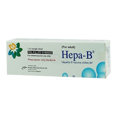 Picture of Hepa B 10mcg/0.5ml Adult IM Inj.