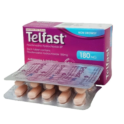 Picture of Telfast 180mg Tablet