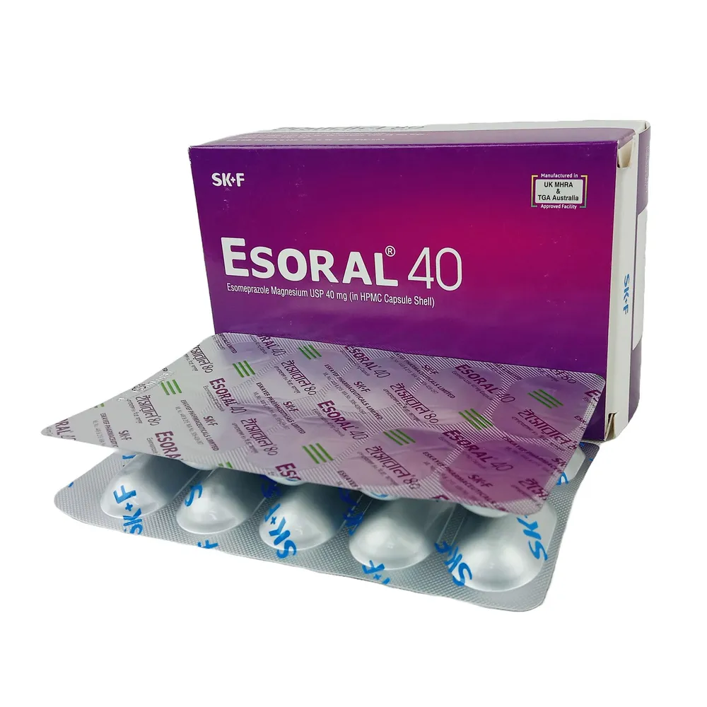 Picture of Esoral 40mg Capsule