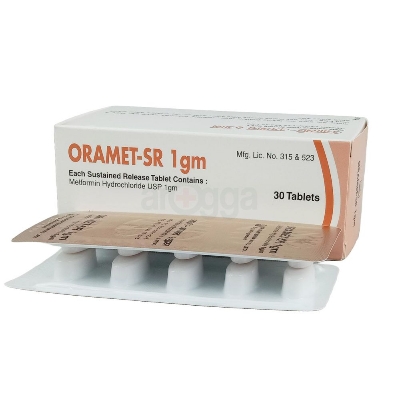 Picture of Oramet-SR-1gm Tablet