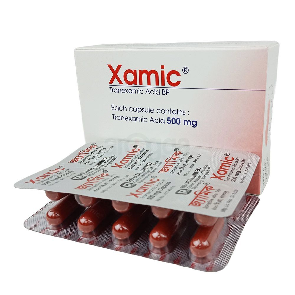 Picture of Xamic 500mg Capsule