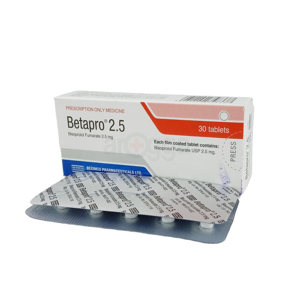 Picture of Betapro 2.5mg Tablet