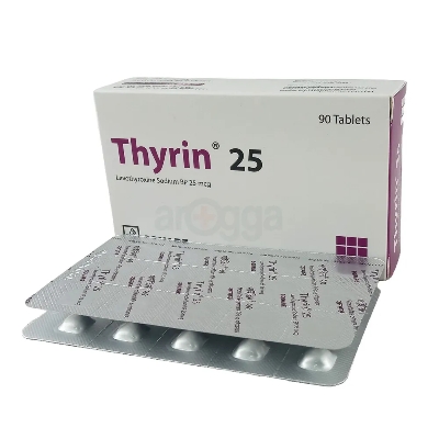 Picture of Thyrin 25mcg Tablet