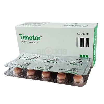 Picture of Timotor 100mg Tablet