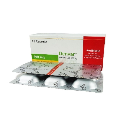 Picture of Denvar 400mg Capsule