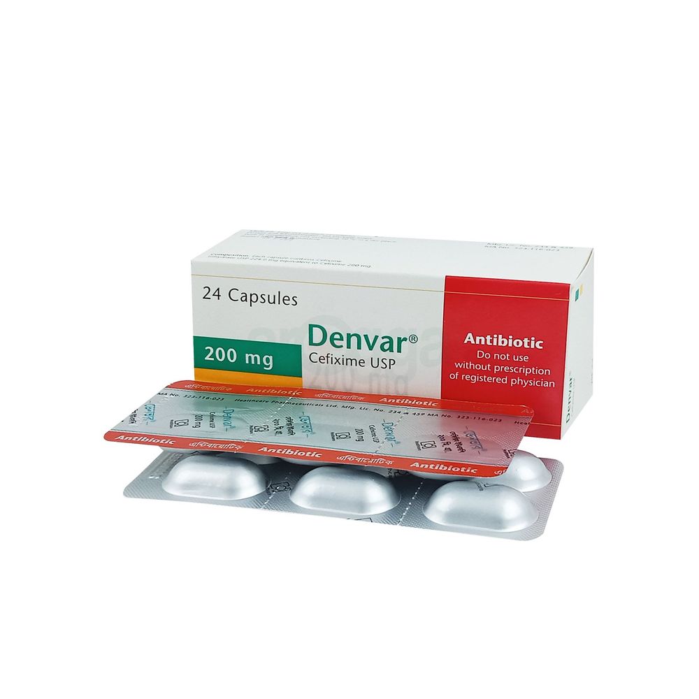 Picture of Denvar 200mg Capsule