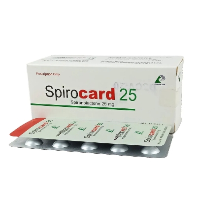 Picture of Spirocard 25mg Tablet