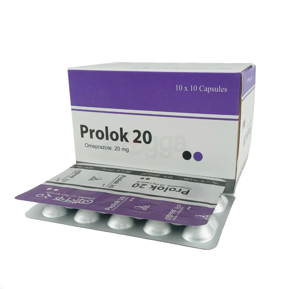Picture of Prolok 20mg Capsule