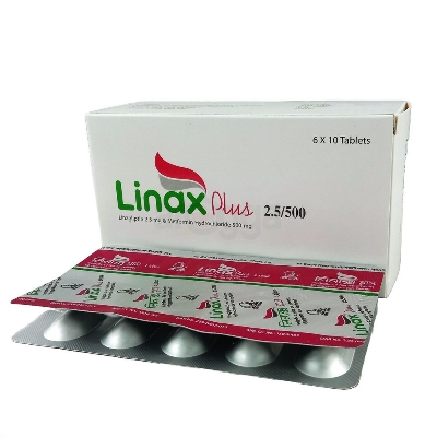 Picture of Linax Plus 2.5/500mg Tablet