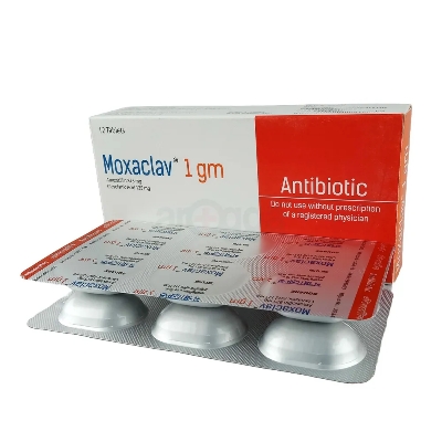 Picture of Moxaclav 1gm Tablet