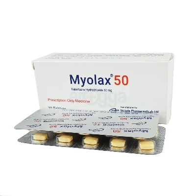 Picture of Myolax 50mg Tablet