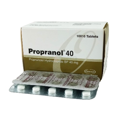 Picture of Propranol 40mg Tablet