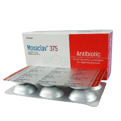 Picture of Moxaclav 375mg Tablet