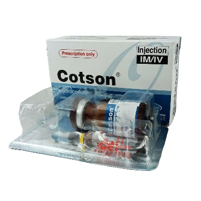 Picture of Cotson 100mg/2ml IM/IV Inj.