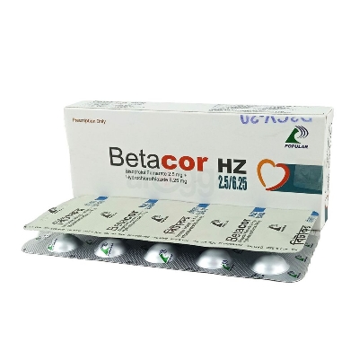 Picture of Betacor HZ 2.5/6.25mg Tablet