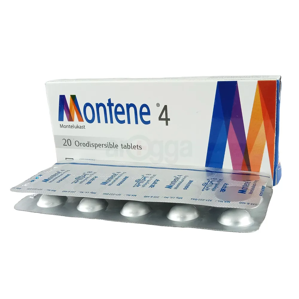 Picture of Montene 4mg Tablet