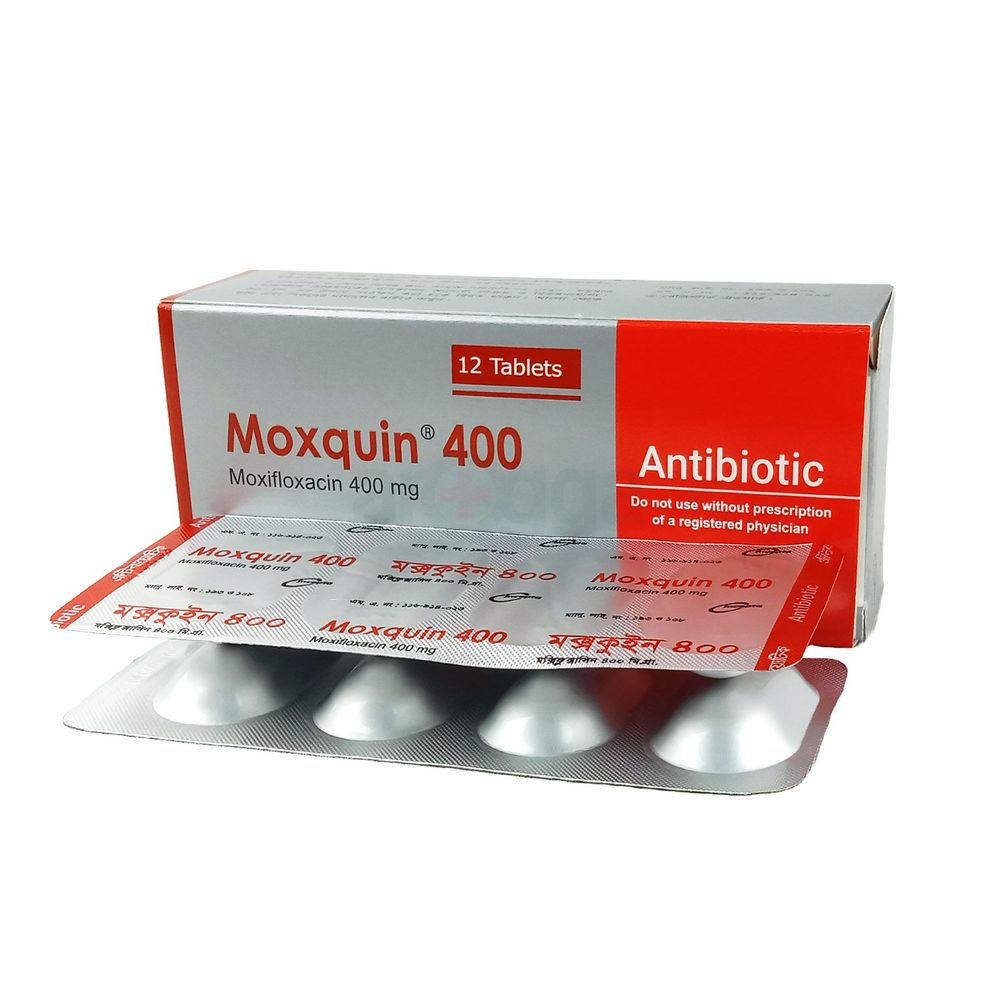 Picture of Moxquin 400mg Tablet