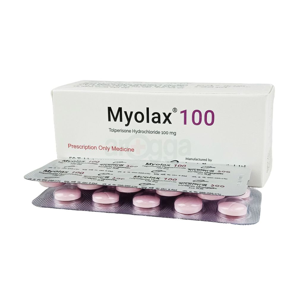 Picture of Myolax 100mg Tablet