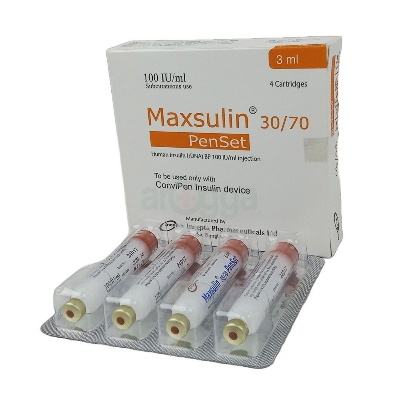 Picture of Maxsulin 30/70 100IU penset SC Inj.