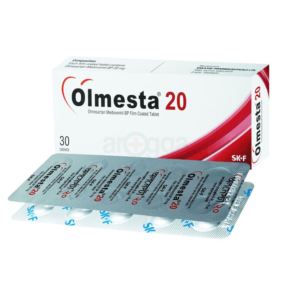 Picture of Olmesta 20mg Tablet