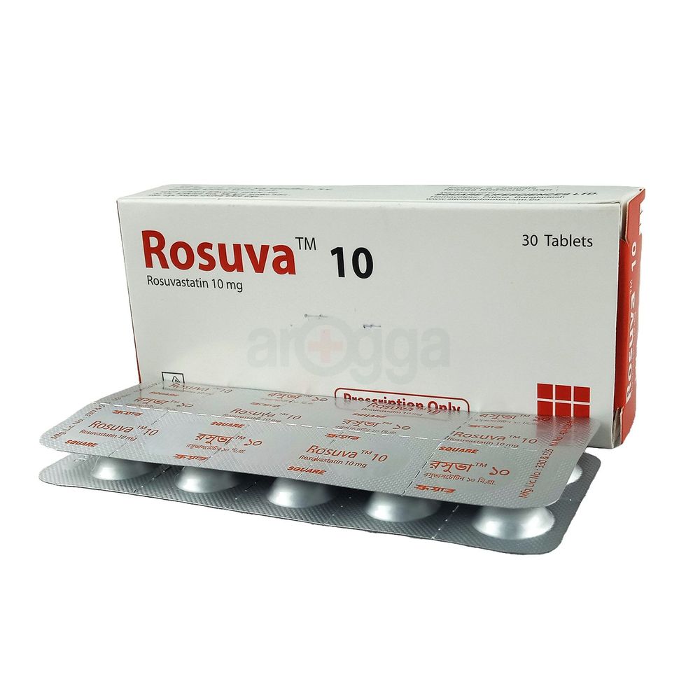 Picture of Rosuva 10mg Tablet