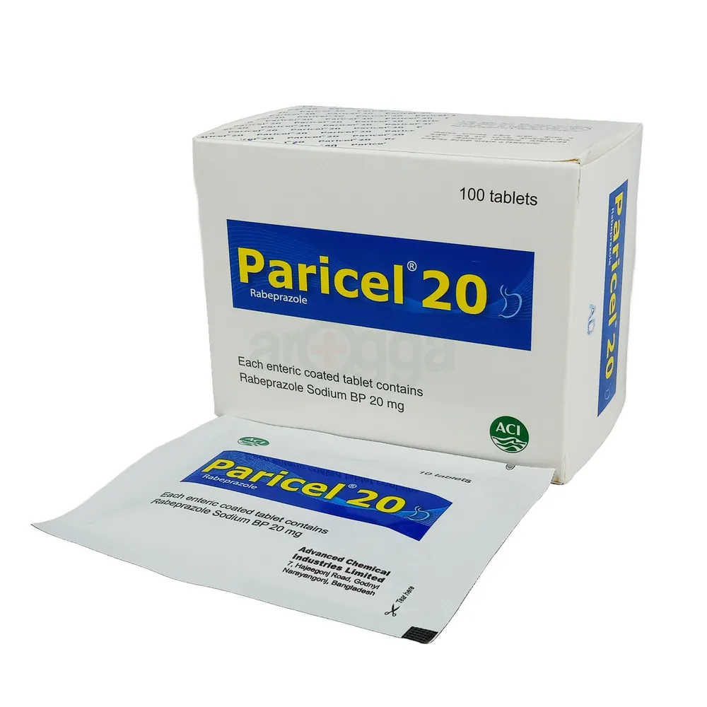 Picture of Paricel 20mg Tablet