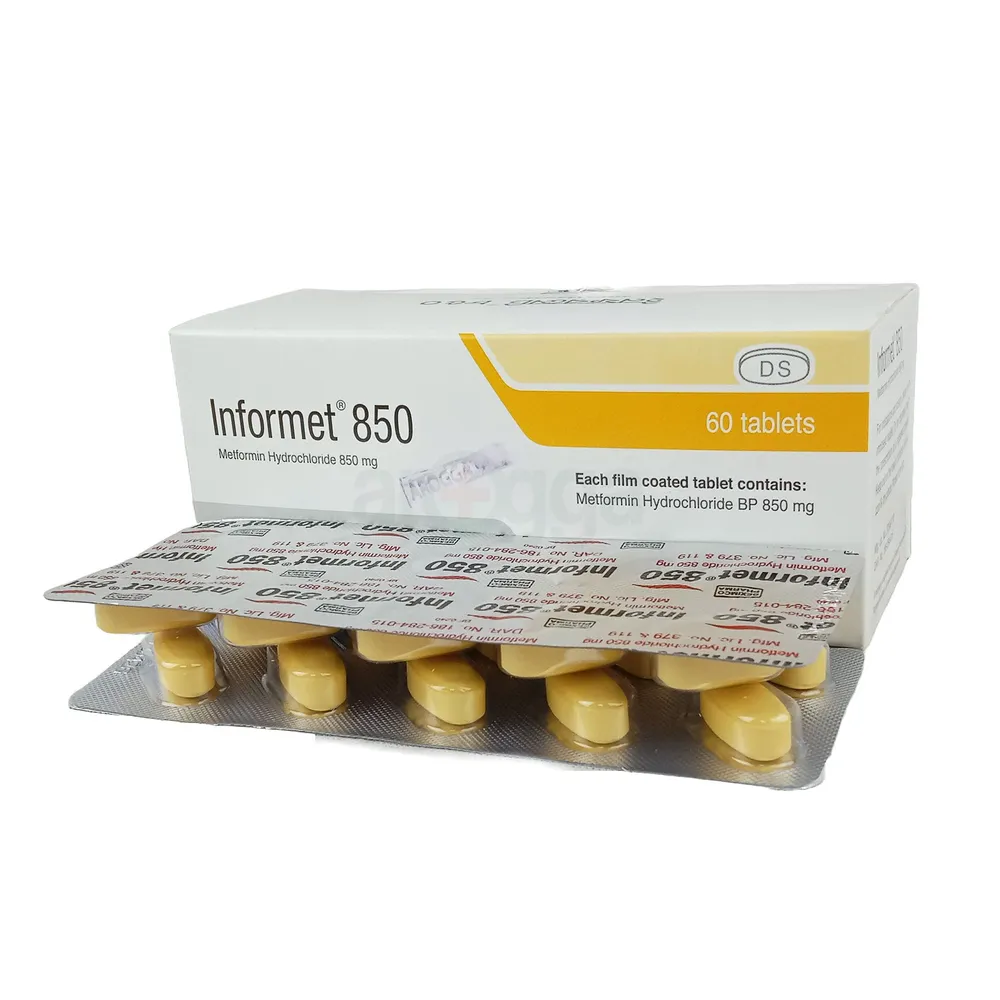 Picture of Informet 850mg Tablet