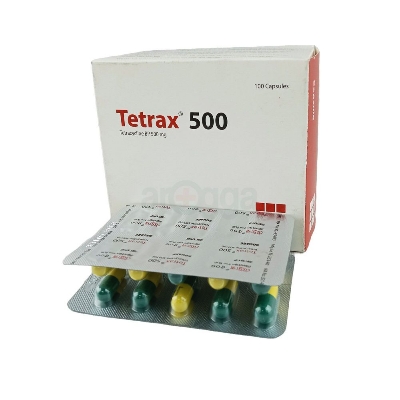 Picture of Tetrax 500mg Capsule