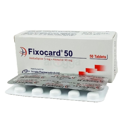 Picture of Fixocard 50mg Tablet
