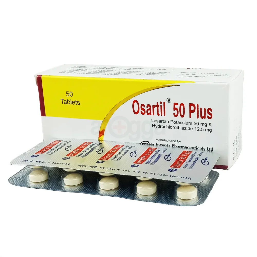 Picture of Osartil Plus 50/12.5mg Tablet