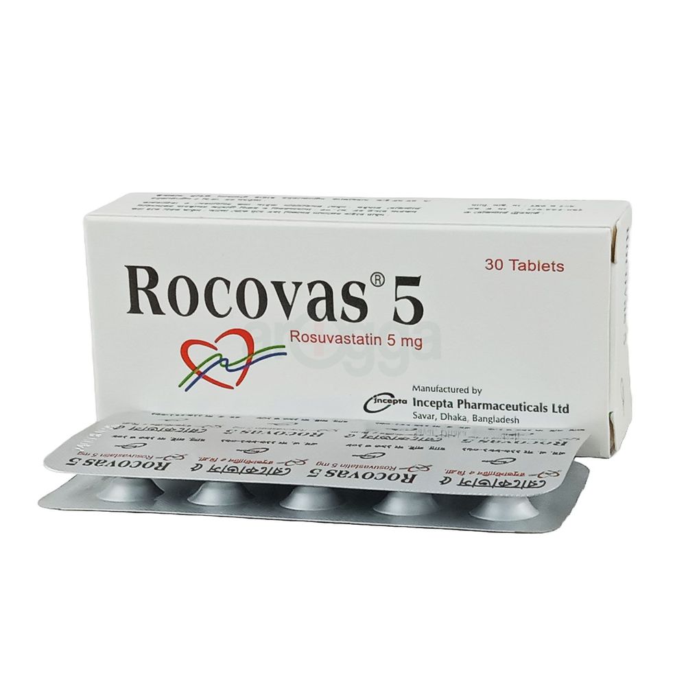 Picture of Rocovas 5mg Tablet