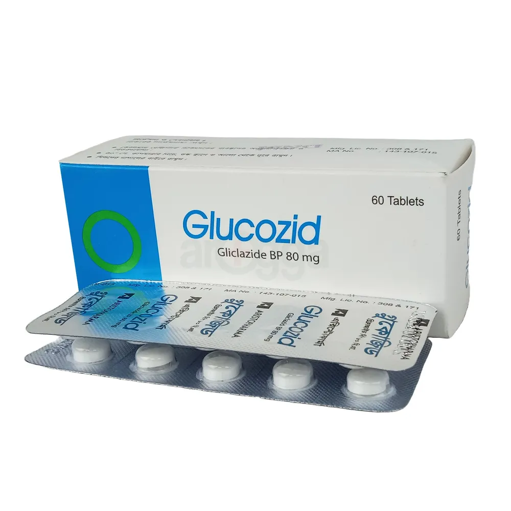 Picture of Glucozid 80mg Tablet