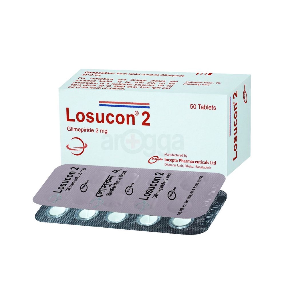 Picture of Losucon 2mg Tablet