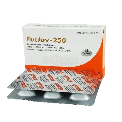 Picture of Fuclav 250mg Tablet