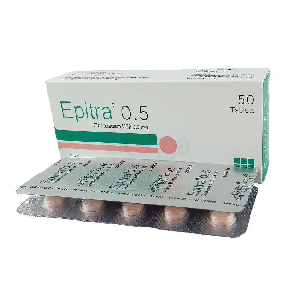 Picture of Epitra 0.50mg Tablet