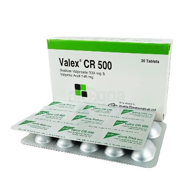 Picture of Valex CR 500mg Tablet